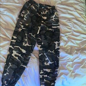 Camo joggers